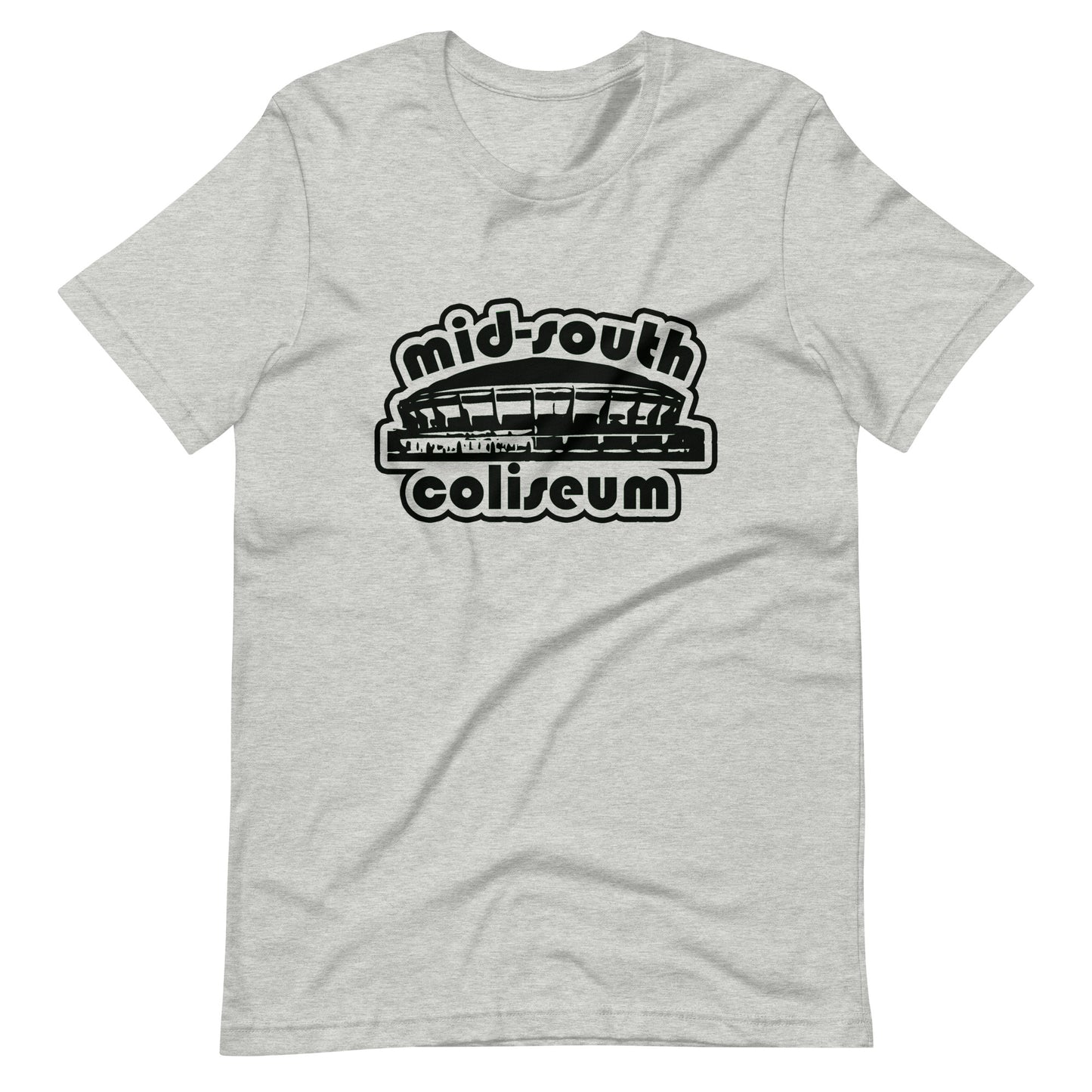 Mid-South Coliseum Outline Unisex t-shirt