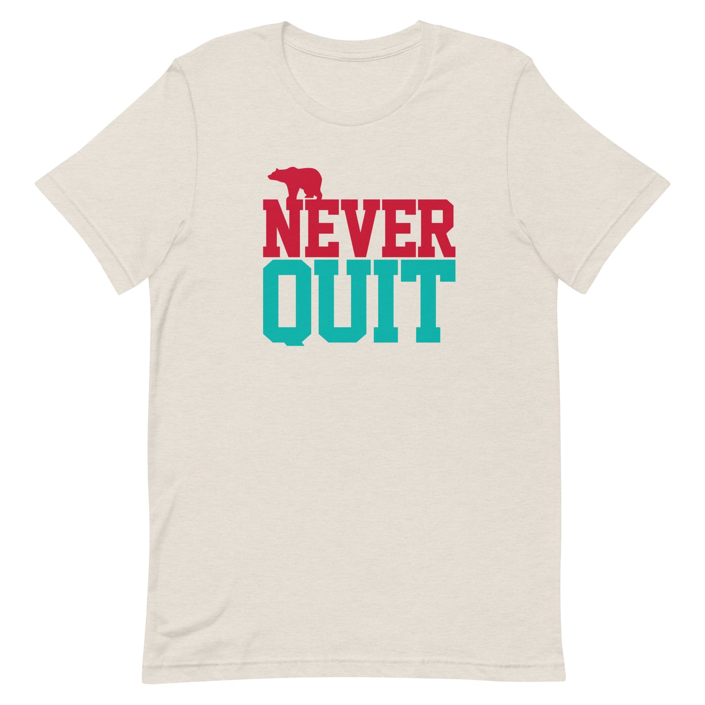 Never Quit Vancouver Unisex t-shirt