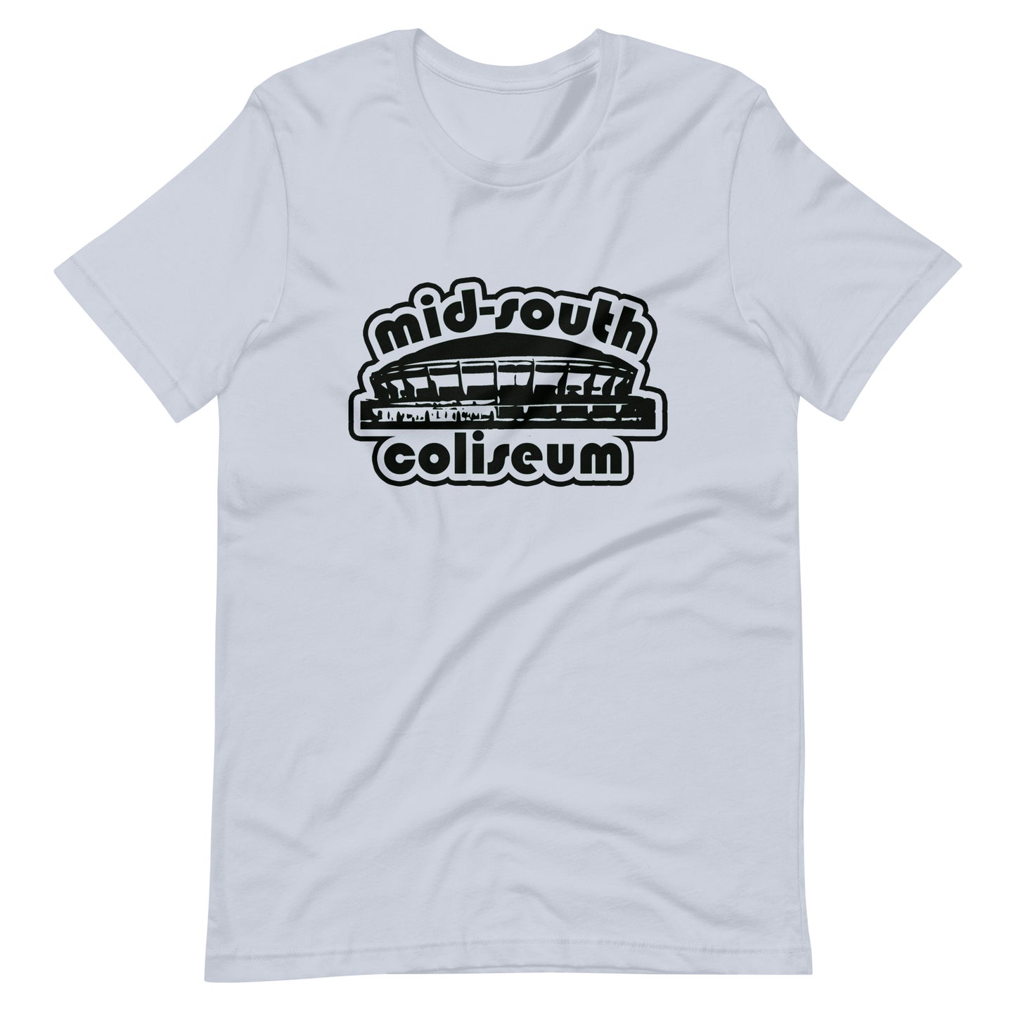 Mid-South Coliseum Outline Unisex t-shirt