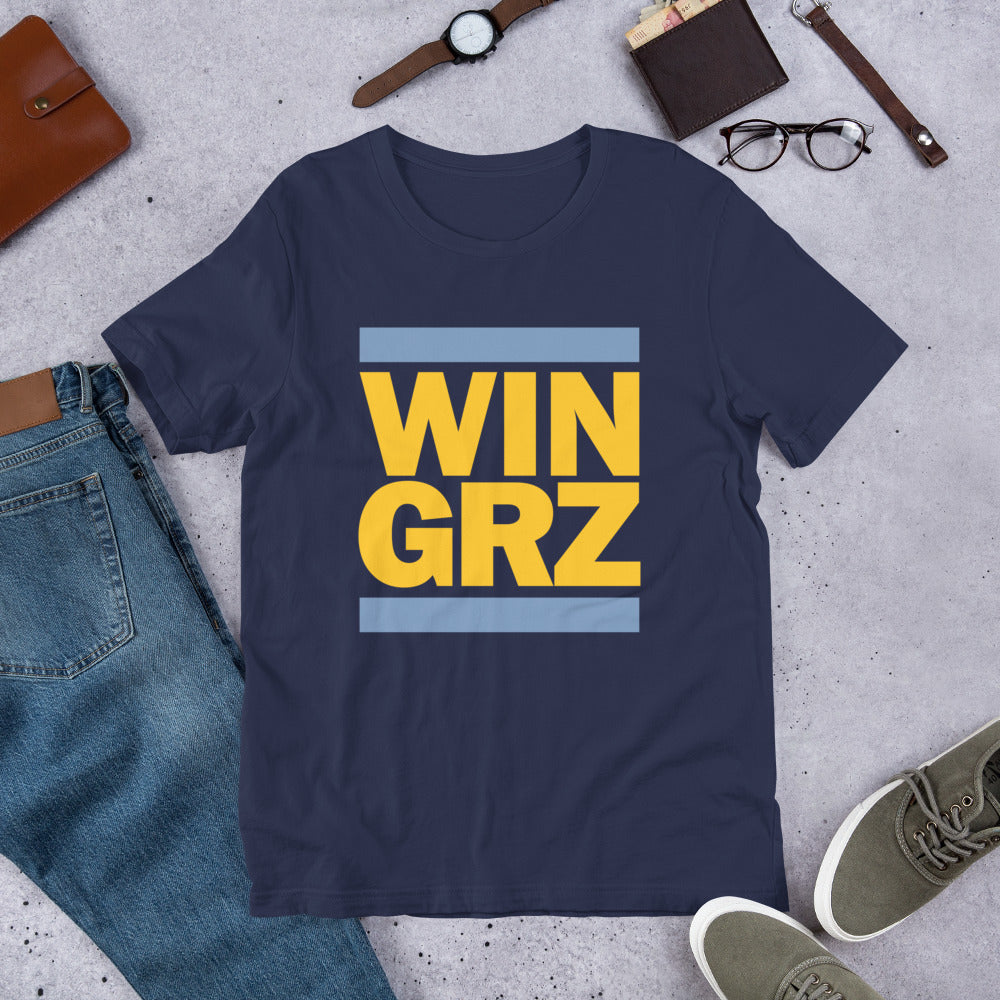 WIN GRZ Beale Blue & Gold Unisex t-shirt