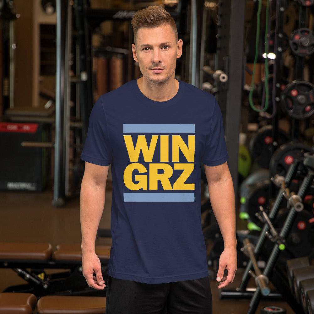 WIN GRZ Beale Blue & Gold Unisex t-shirt