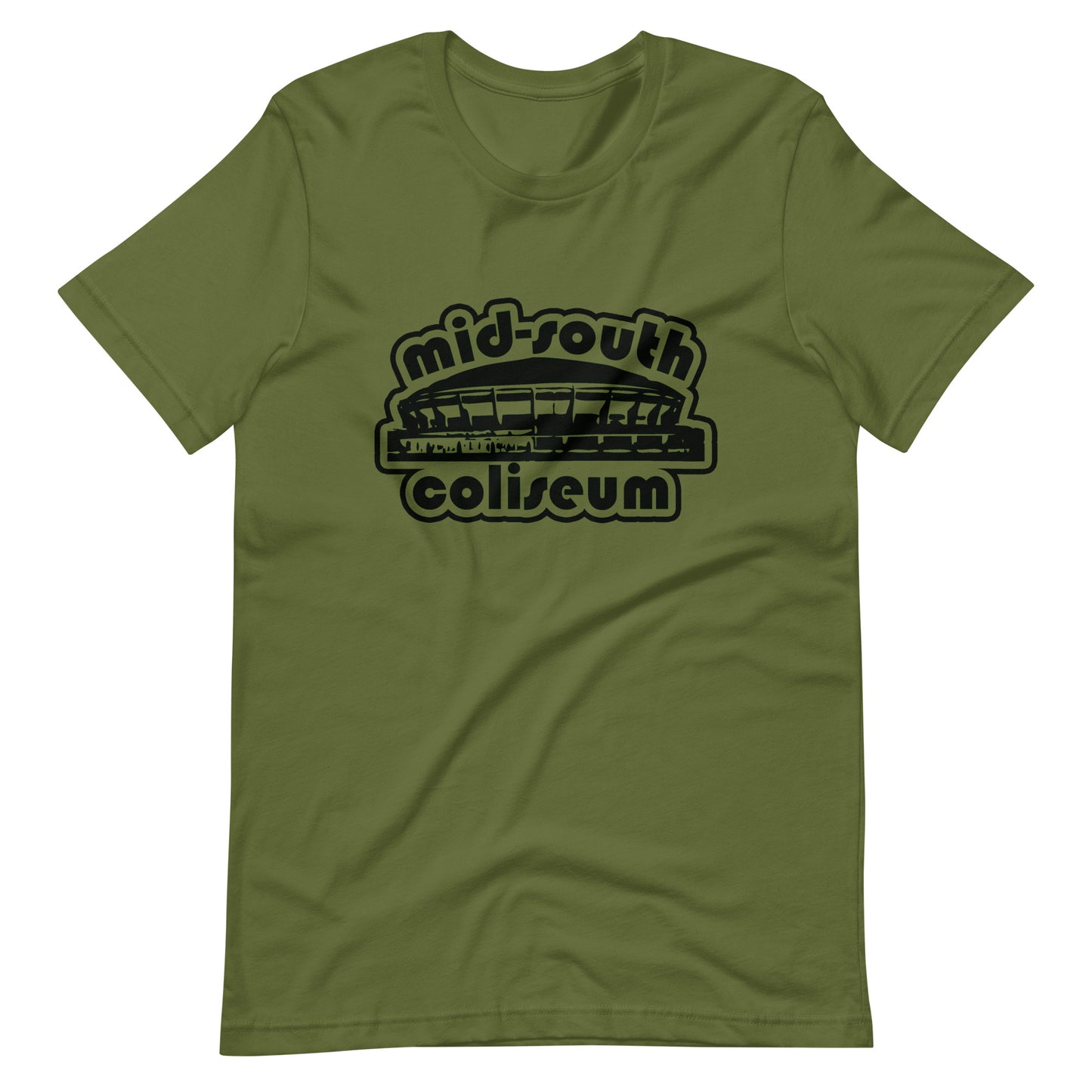 Mid-South Coliseum Outline Unisex t-shirt