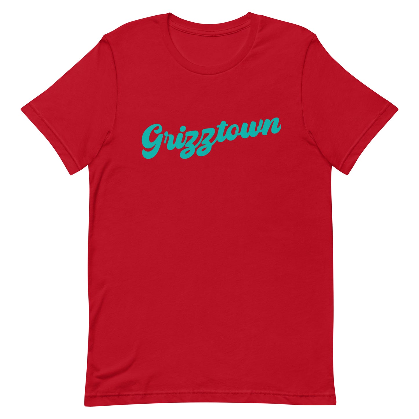 Grizztown Tilt (turquoise) Unisex t-shirt