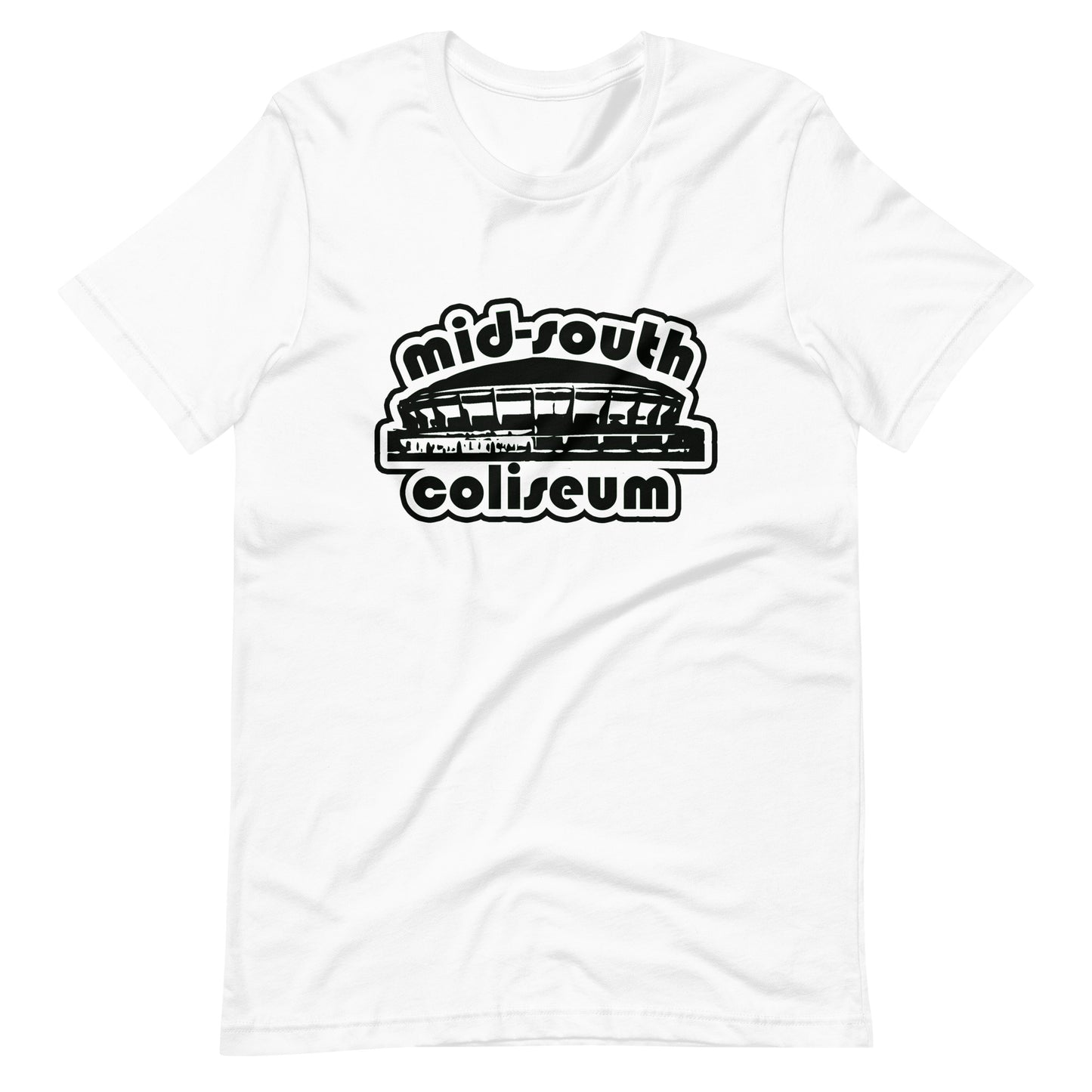 Mid-South Coliseum Outline Unisex t-shirt