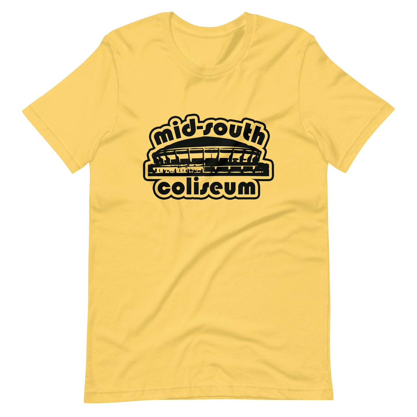 Mid-South Coliseum Outline Unisex t-shirt