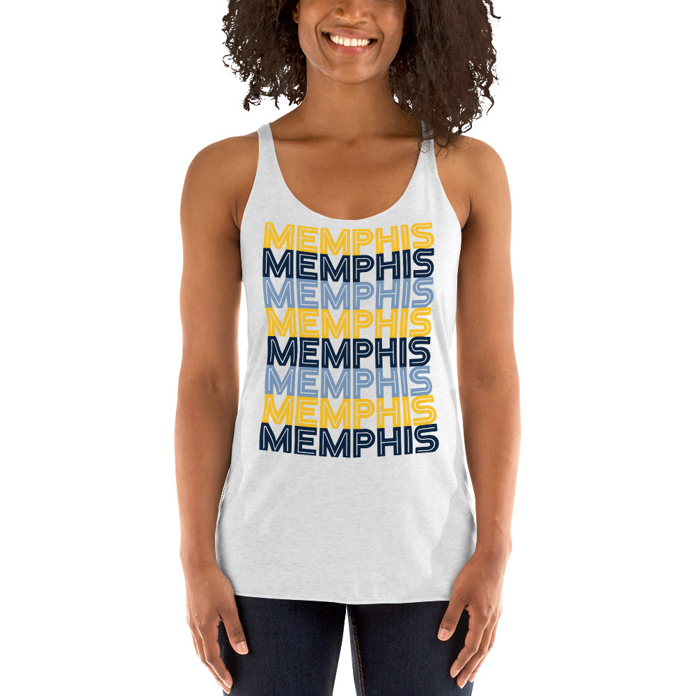 MEMPHIS x8 Women's Racerback Tank