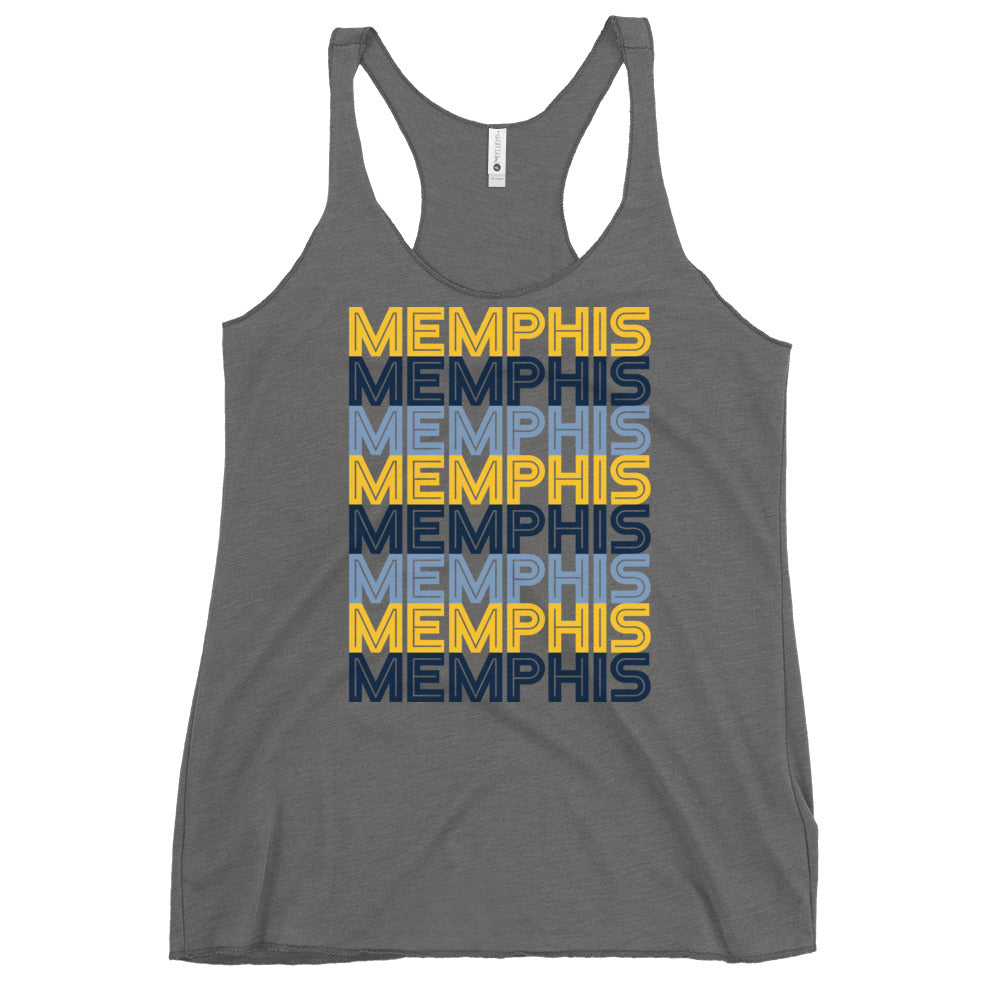 MEMPHIS x8 Women's Racerback Tank